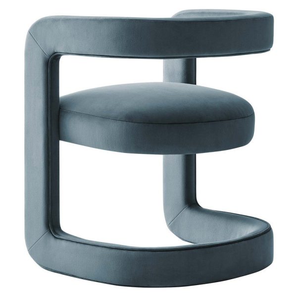 Modway Winslow Chair, Cadet Blue Online Sale - Image 3