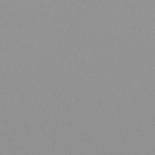 Claire Outdoor Cushion for Bench, Tufted Gray Oxford Fabric, 47  Discount - Image 4