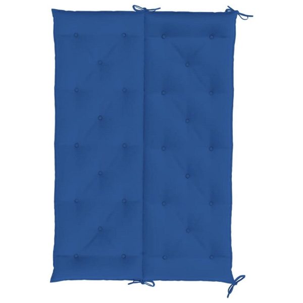 Claire Outdoor Cushion for Bench, 59 , Blue Tufted Oxford Fabric Fashion - Image 2