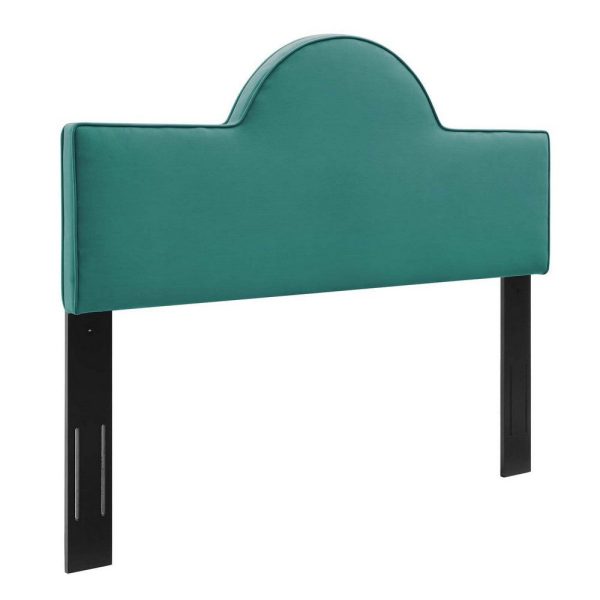 Modway Dawn Performance Velvet Headboard, Twin, Teal Sale
