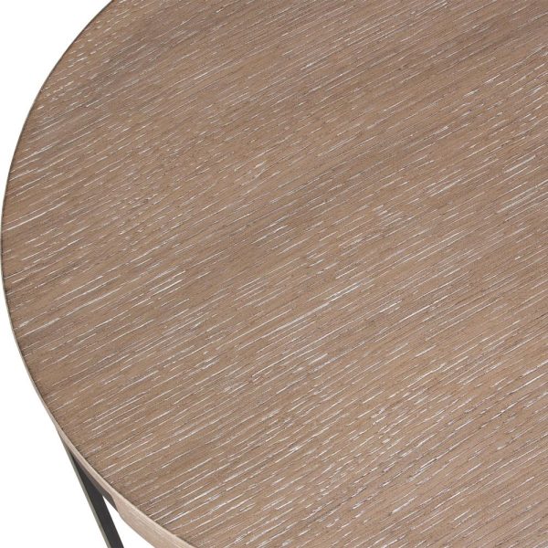 Uttermost Palisade Natural Round Side Table on Sale - Image 4