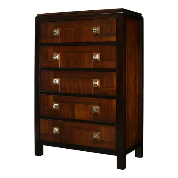 Ro Three Piece Full Size Transitional Bedroom Set, Brown By Casagear Home Discount - Image 5