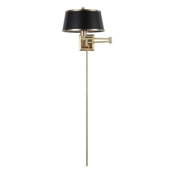 Uttermost Newmarket 1 Light Brass Sconce Sale - Image 2