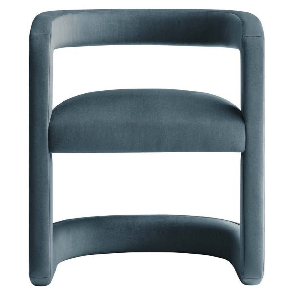 Modway Winslow Chair, Cadet Blue Online Sale - Image 4